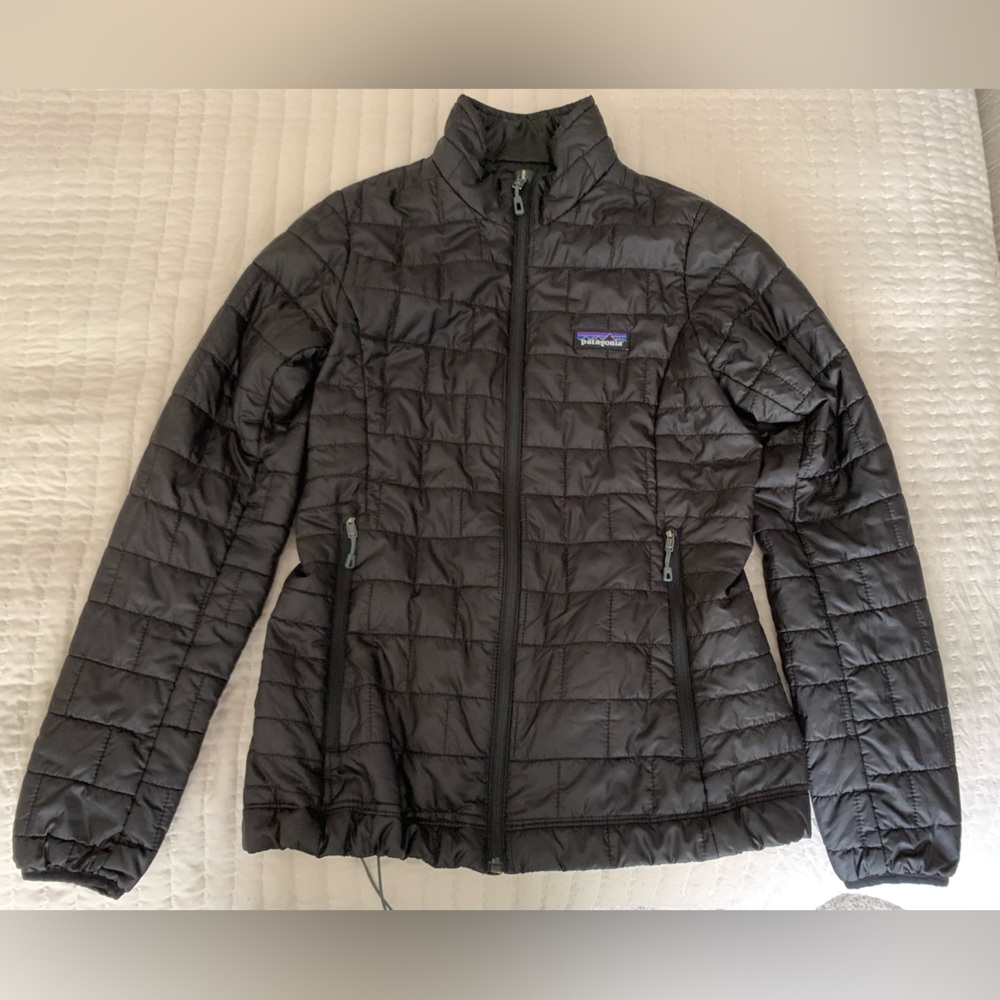 Patagonia packable nano puff jacket womens xs black